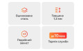 Підсилювач/зʼєднувач порога для Renault Kangoo I (2003–2014)